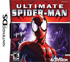 Box cover for Ultimate Spider-man on the Nintendo DS.