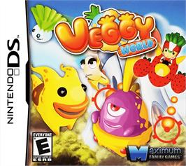Box cover for Veggy World on the Nintendo DS.