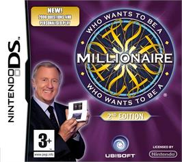 Box cover for Who Wants To Be A Millionaire - 2nd Edition on the Nintendo DS.