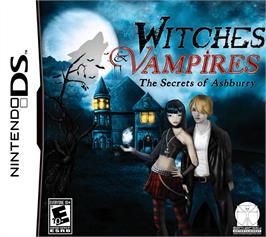 Box cover for Witches And Vampires - The Secrets Of Ashburry on the Nintendo DS.
