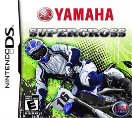 Box cover for Yamaha Supercross on the Nintendo DS.