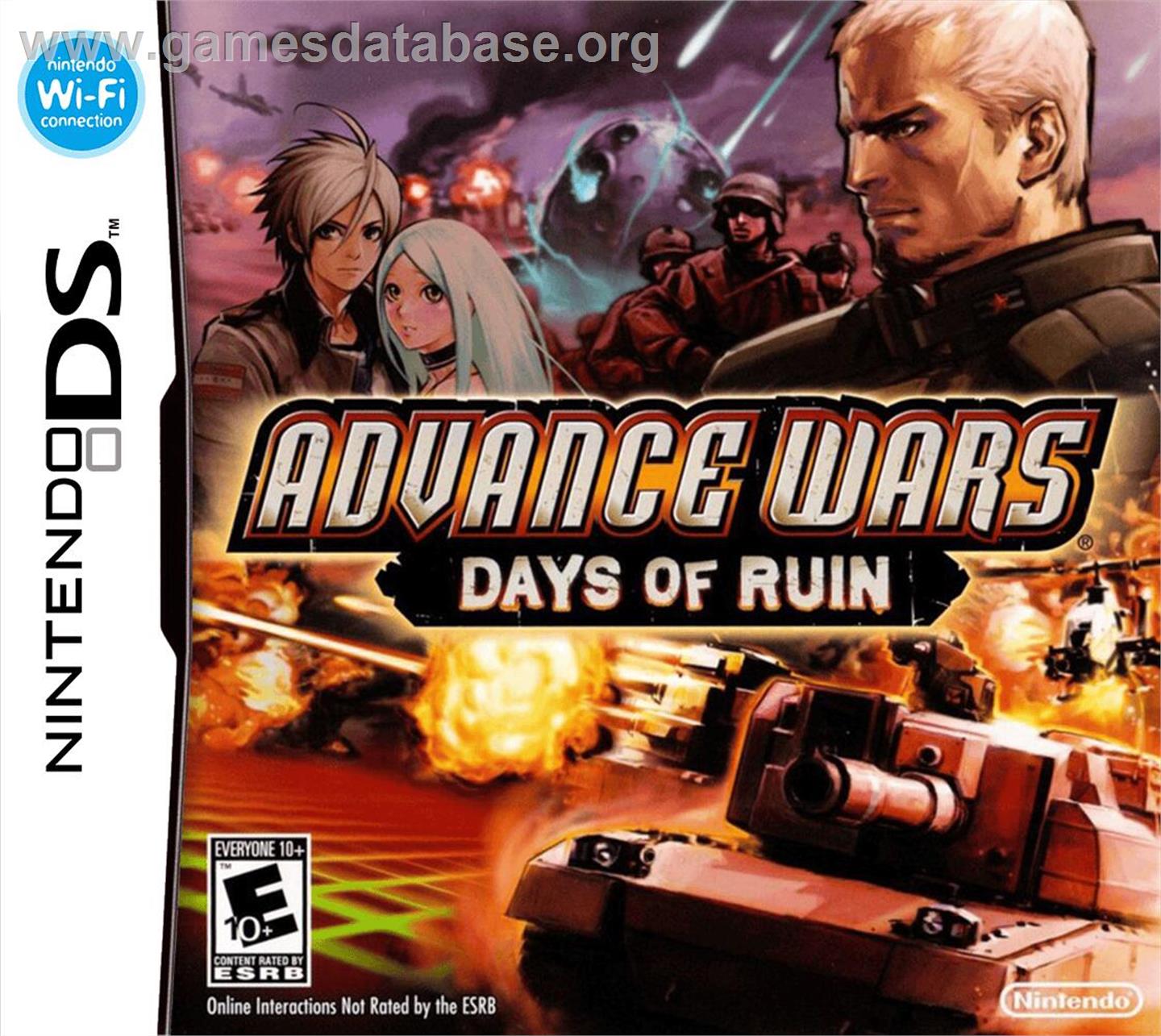 Advance Wars - Days Of Ruin - Nintendo DS - Artwork - Box