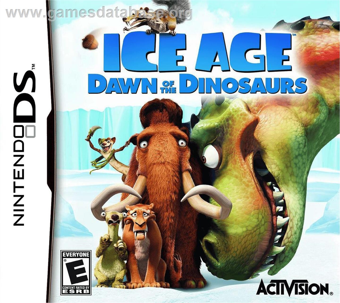 Age De Glace 3 - Le Temps Des Dinosaures, L' - Nintendo DS - Artwork - Box