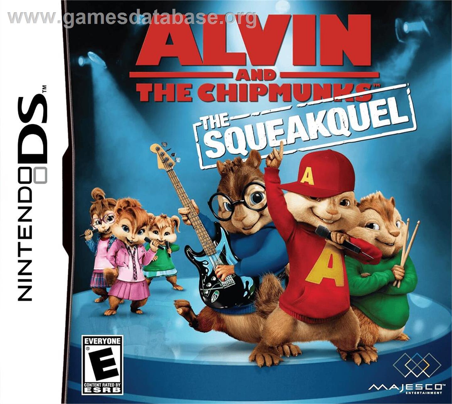 Alvin And The Chipmunks - The Squeakquel - Nintendo DS - Artwork - Box