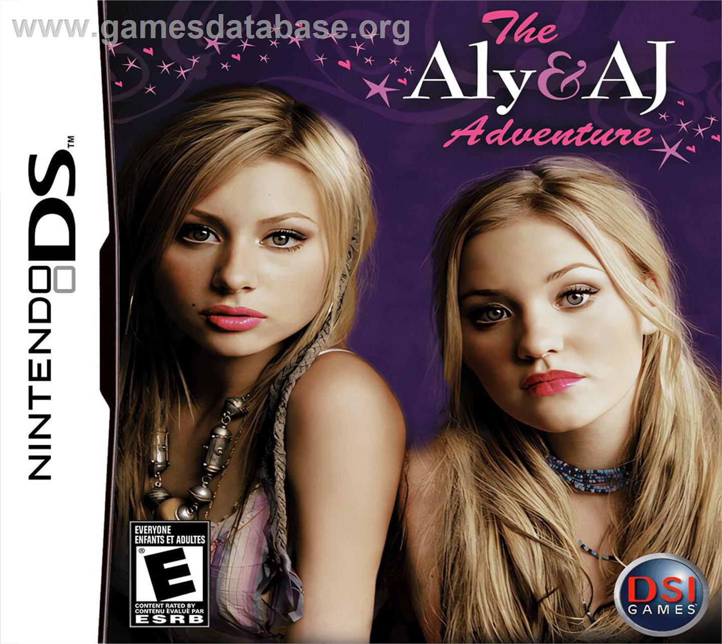 Aly And Aj Adventure, The - Nintendo DS - Artwork - Box