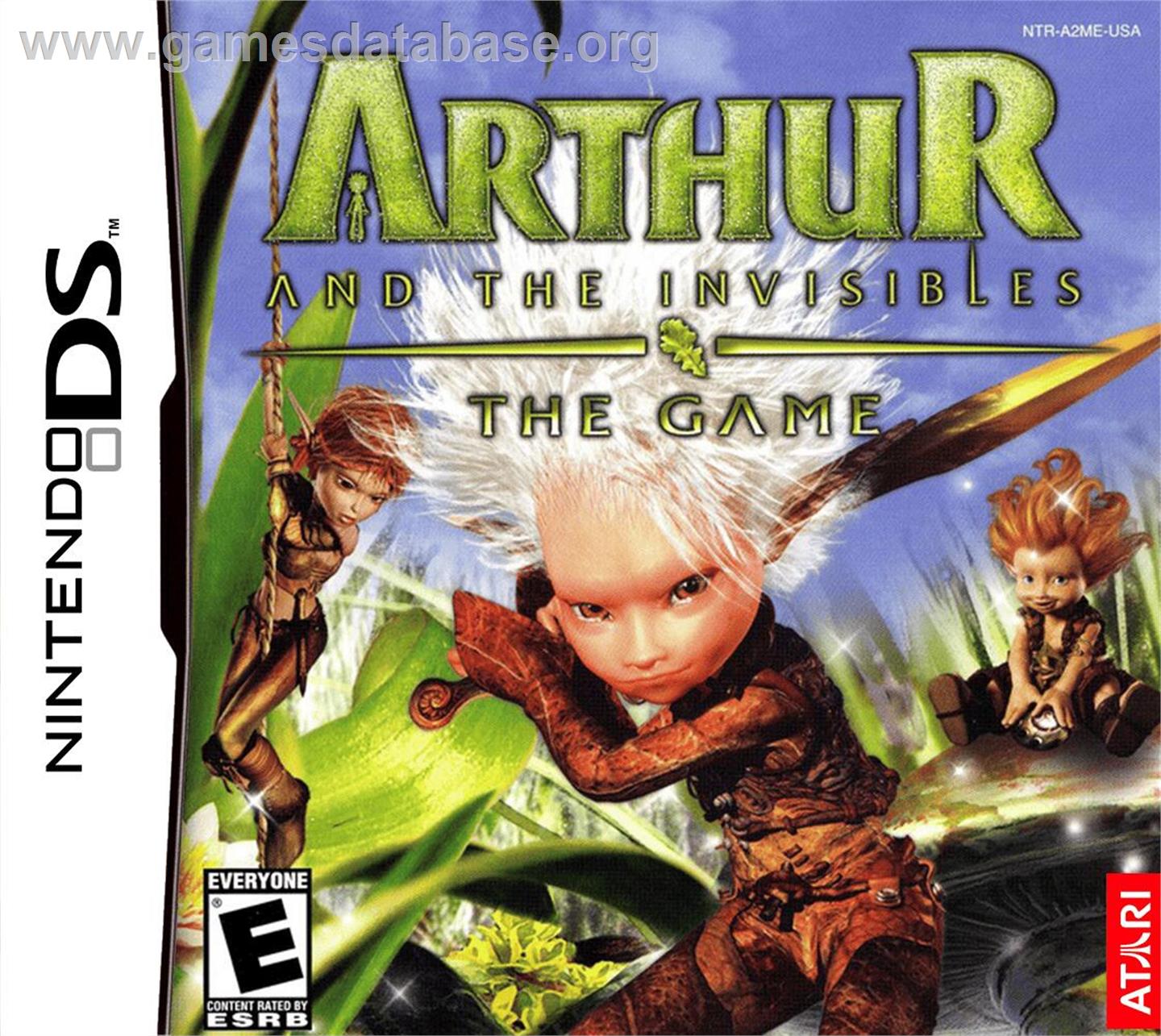 Arthur And The Minimoys - Nintendo DS - Artwork - Box