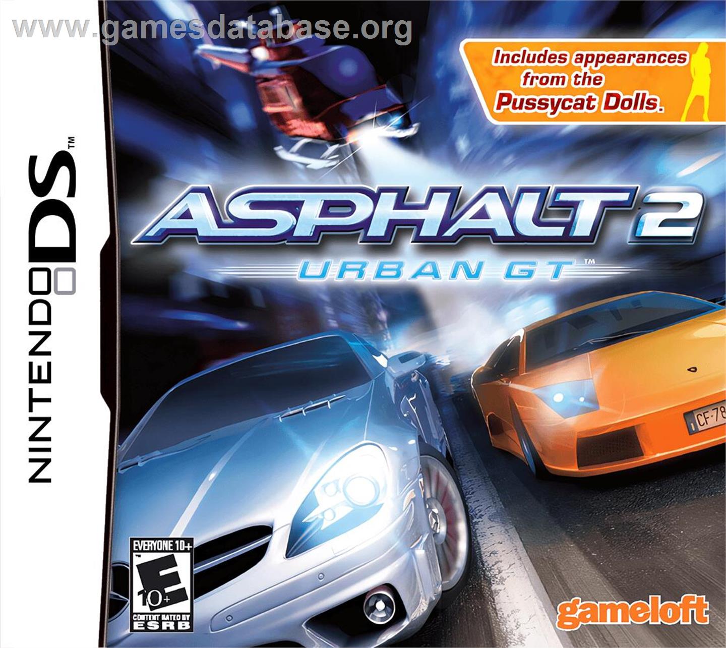 Asphalt - Urban Gt 2 - Nintendo DS - Artwork - Box