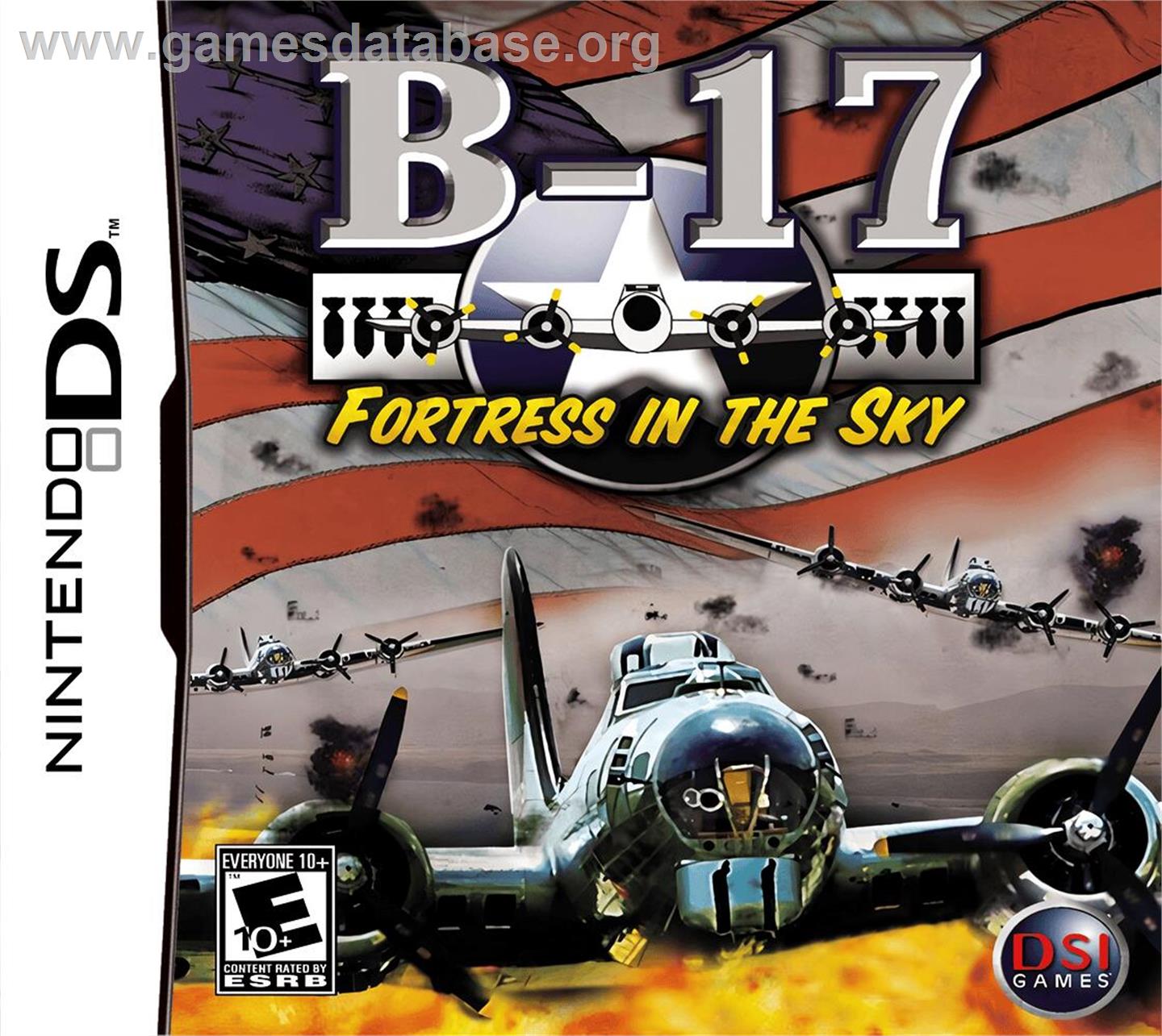 B-17 Fortress In The Sky - Nintendo DS - Artwork - Box