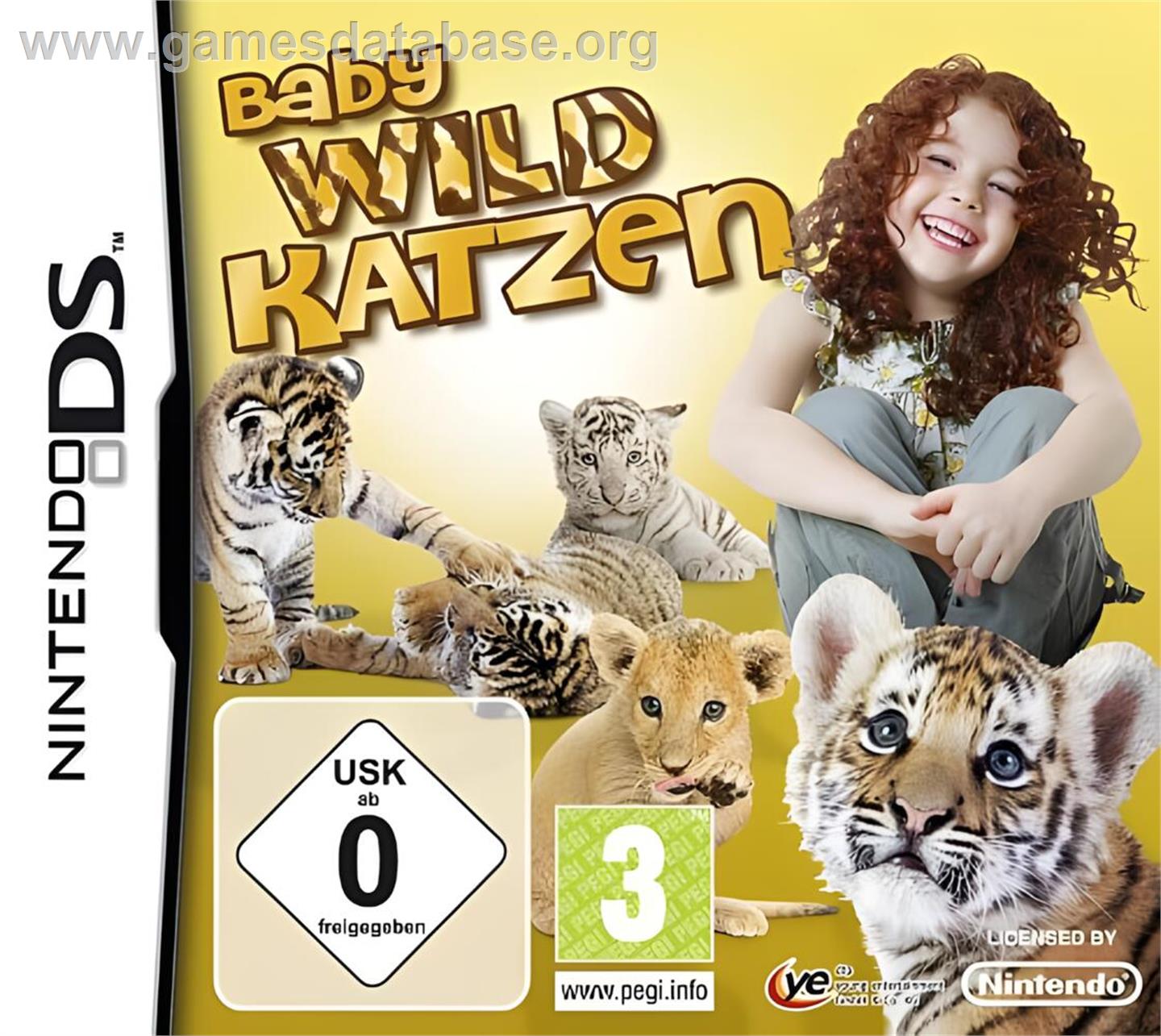 Baby Wild Katzen - Nintendo DS - Artwork - Box
