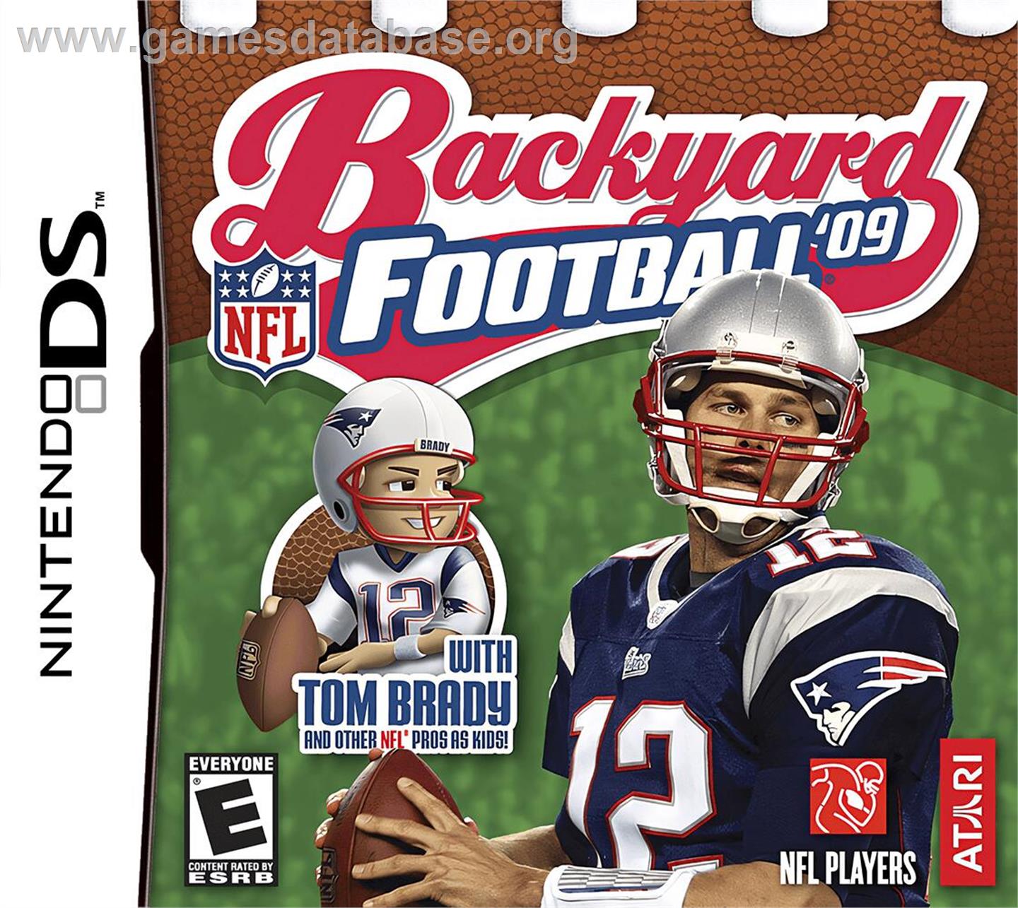 Backyard Football '09 - Nintendo DS - Artwork - Box