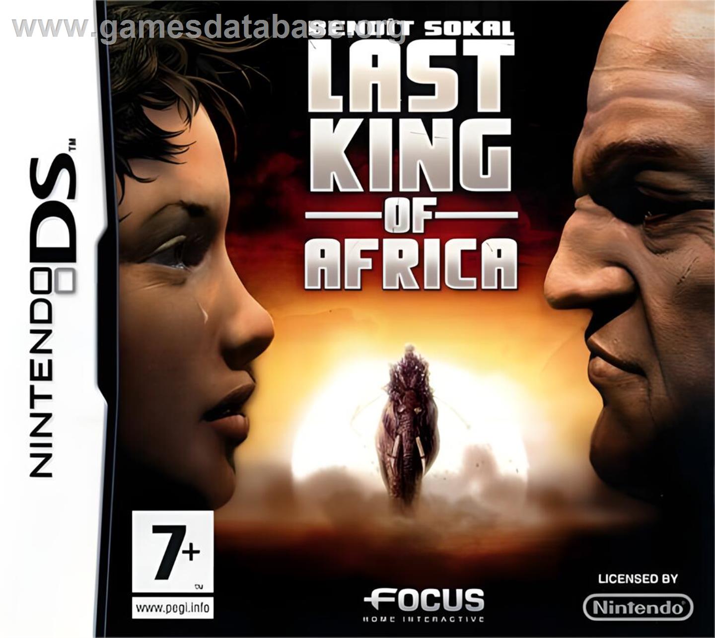 Benoit Sokal Last King Of Africa - Nintendo DS - Artwork - Box