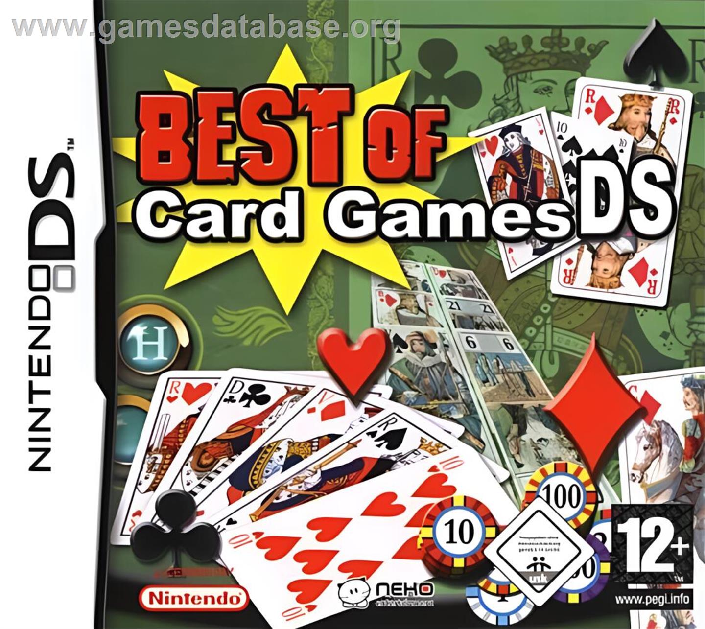 Best Of Card Games - Nintendo DS - Artwork - Box