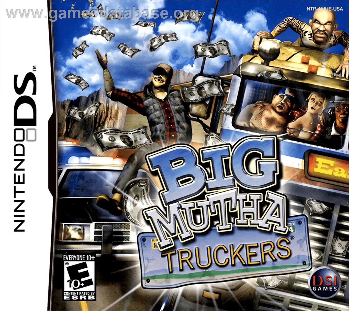 Big Mutha Truckers - Nintendo DS - Artwork - Box