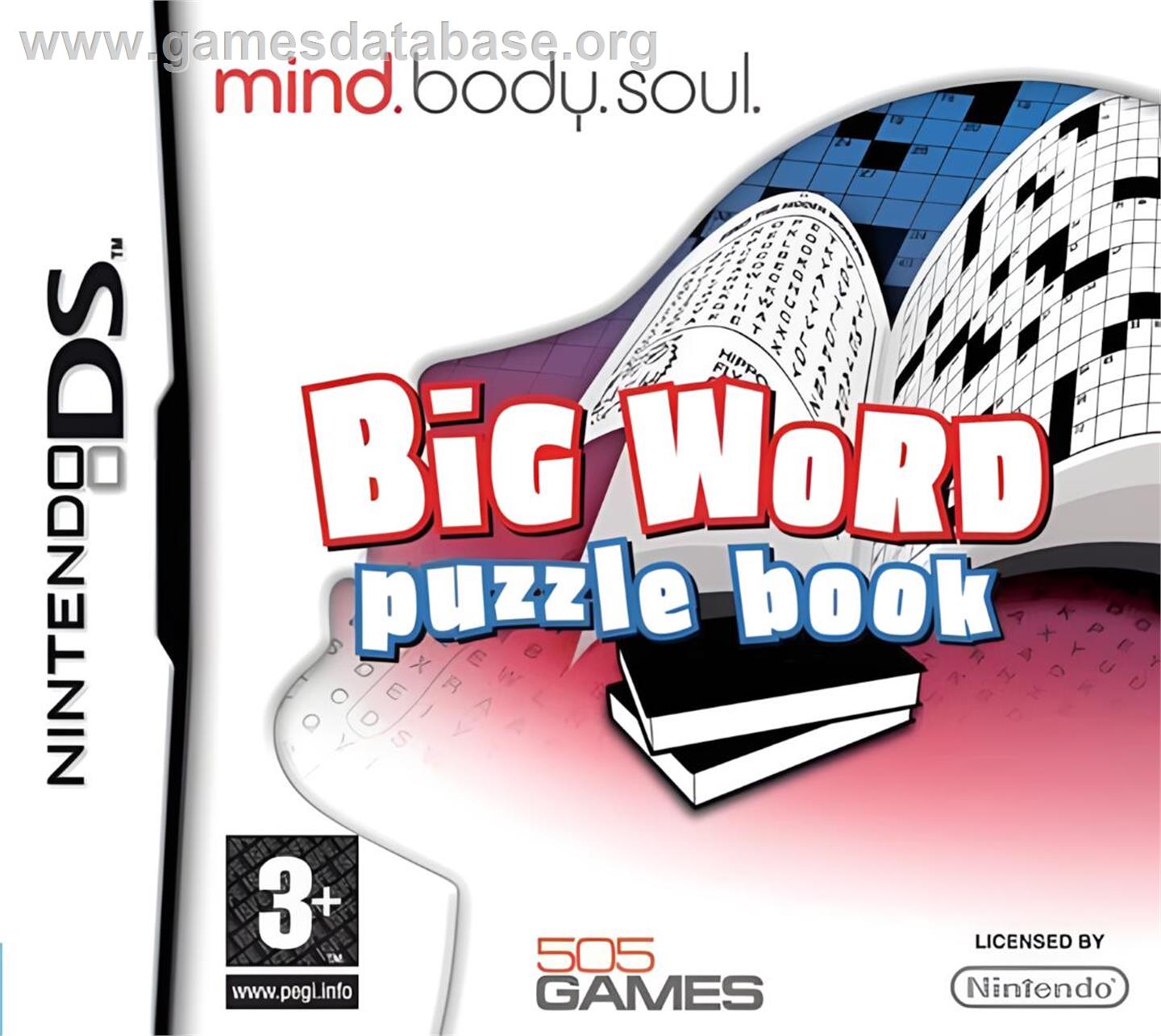 Big Word Puzzle Book - Nintendo DS - Artwork - Box
