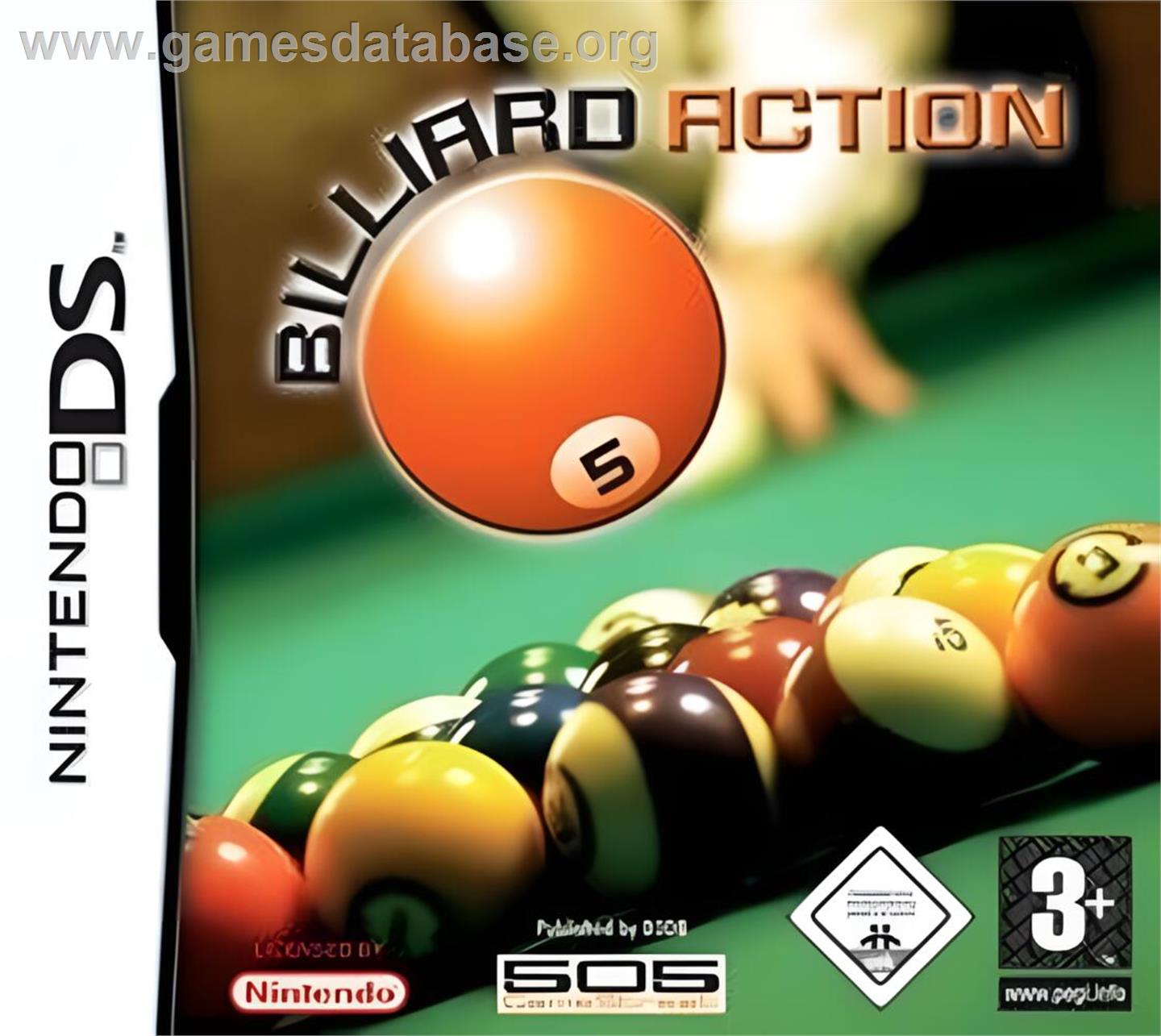 Billiard Action - Nintendo DS - Artwork - Box