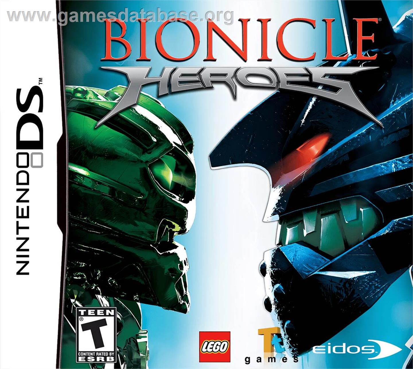 Bionicle Heroes - Nintendo DS - Artwork - Box