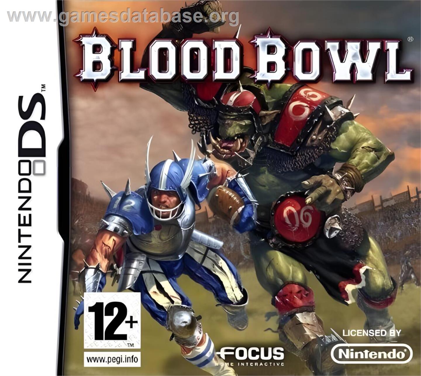 Blood Bowl - Nintendo DS - Artwork - Box