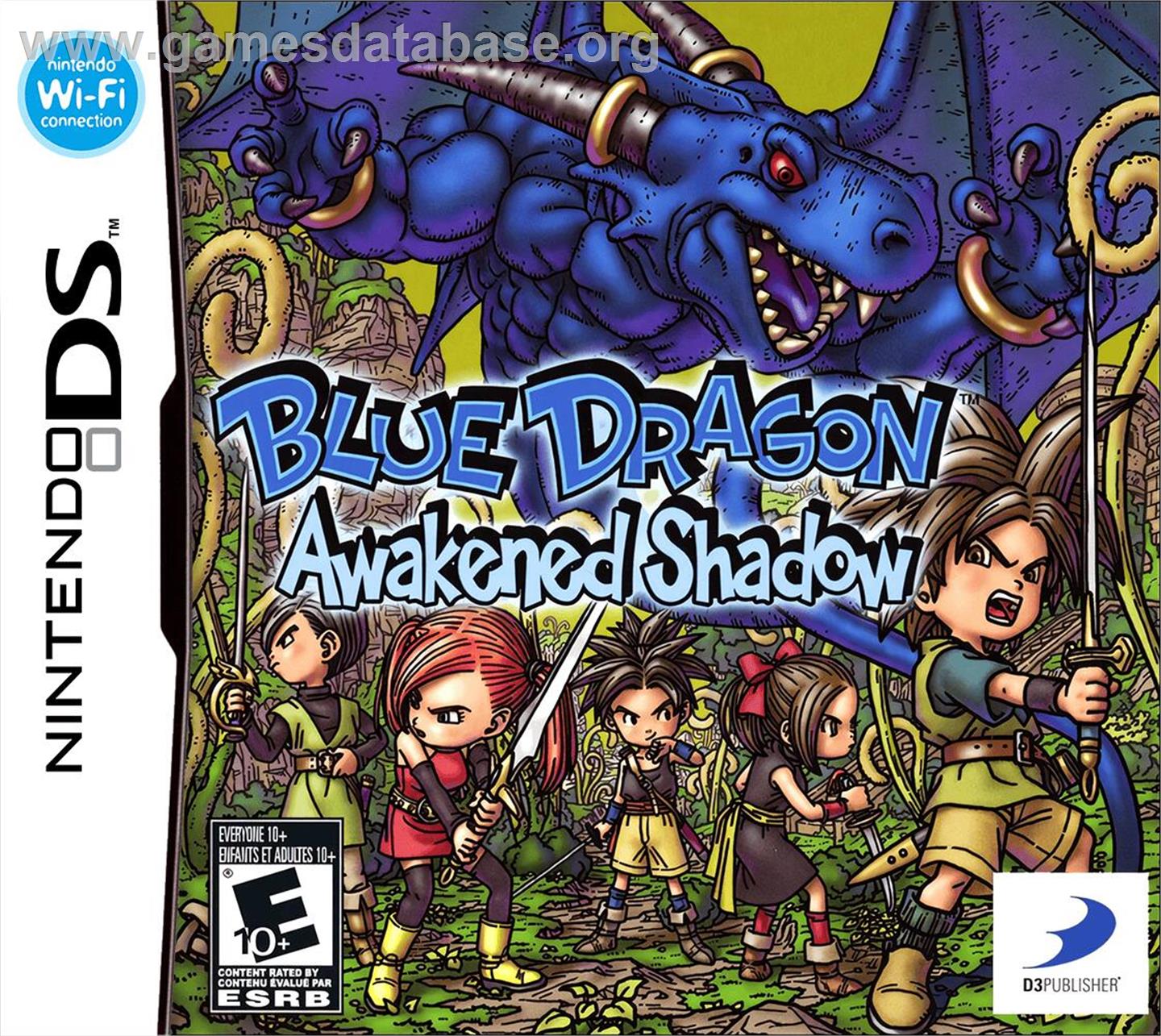 Blue Dragon - Awakened Shadow - Nintendo DS - Artwork - Box