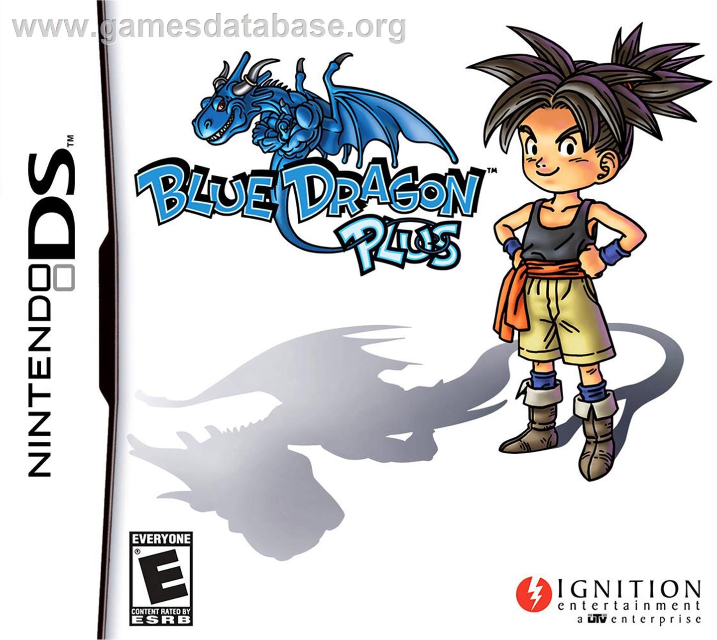 Blue Dragon Plus - Nintendo DS - Artwork - Box