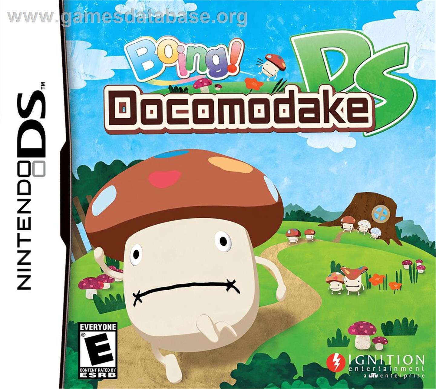 Boing! Docomodake DS - Nintendo DS - Artwork - Box