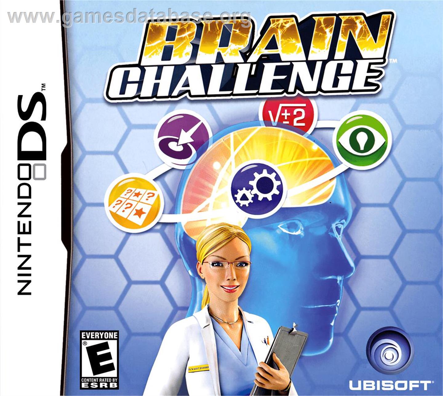 Brain Challenge - Nintendo DS - Artwork - Box