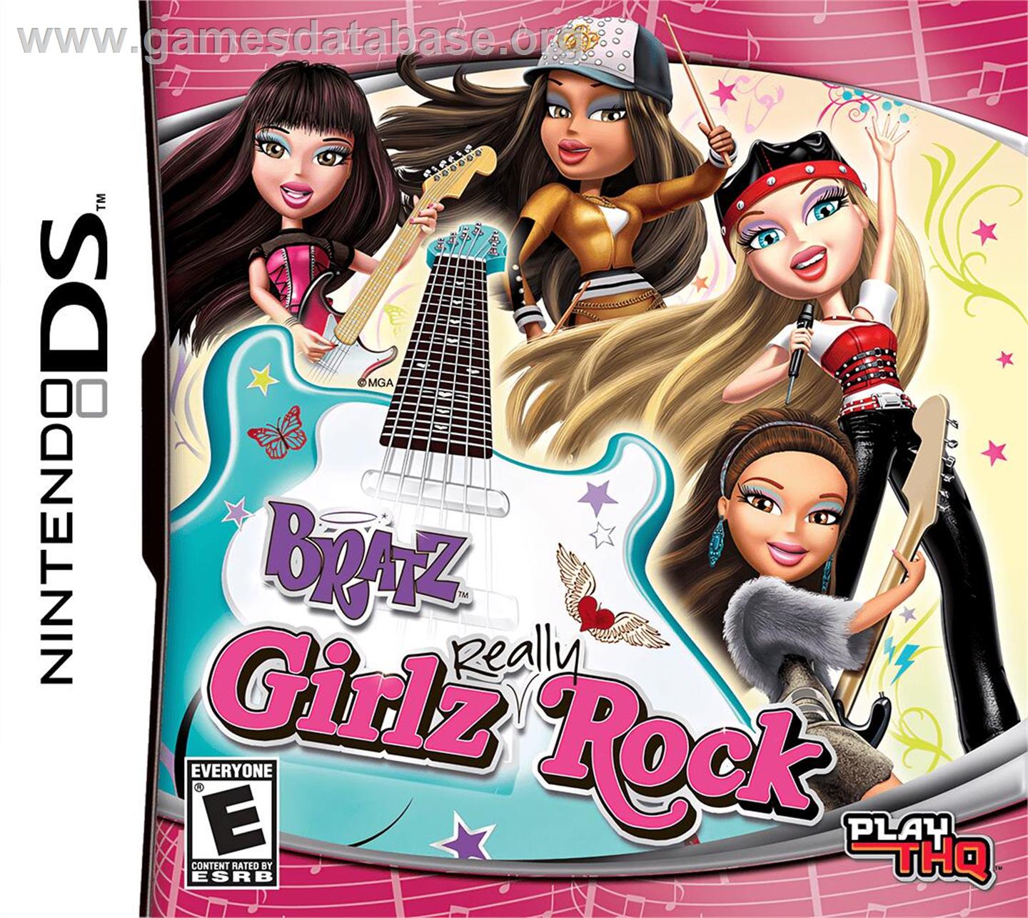 Bratz - Girlz Really Rock - Nintendo DS - Artwork - Box