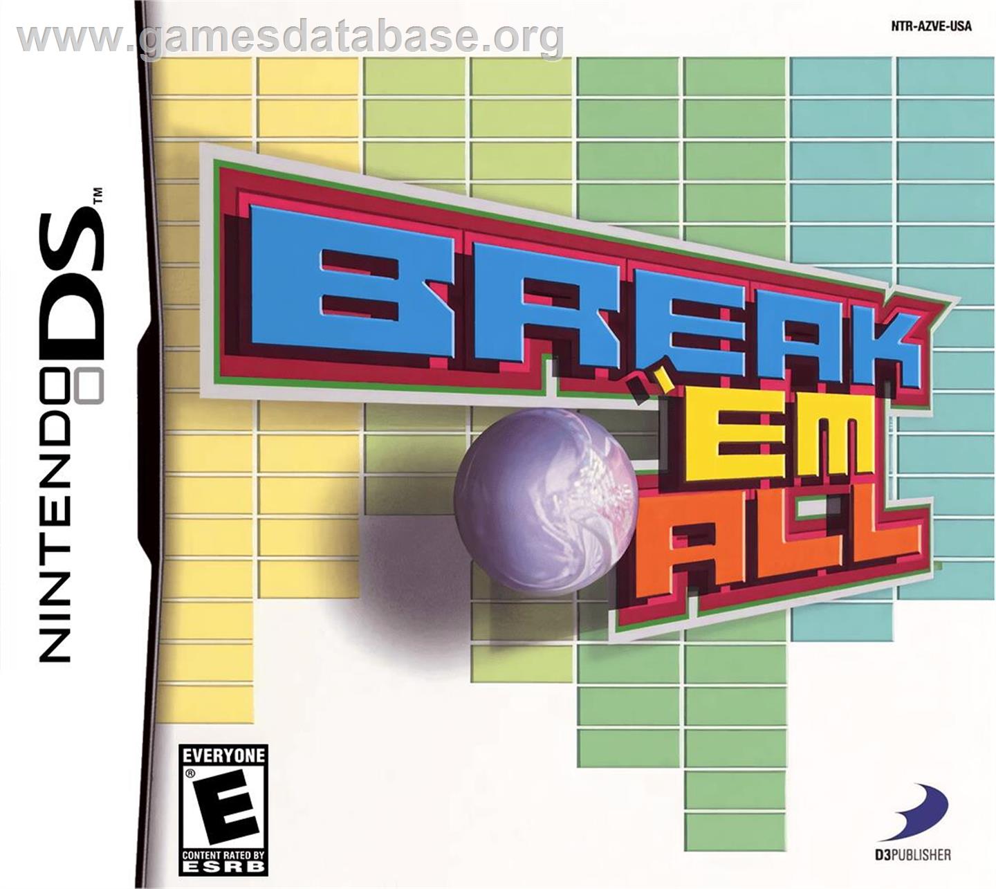 Break 'em All - Nintendo DS - Artwork - Box