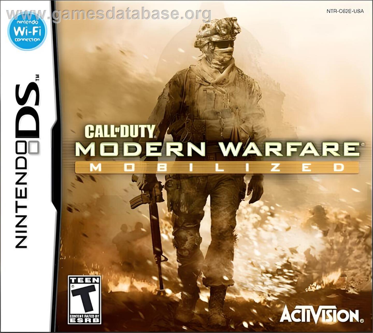 Call Of Duty - Modern Warfare - Mobilized - Nintendo DS - Artwork - Box