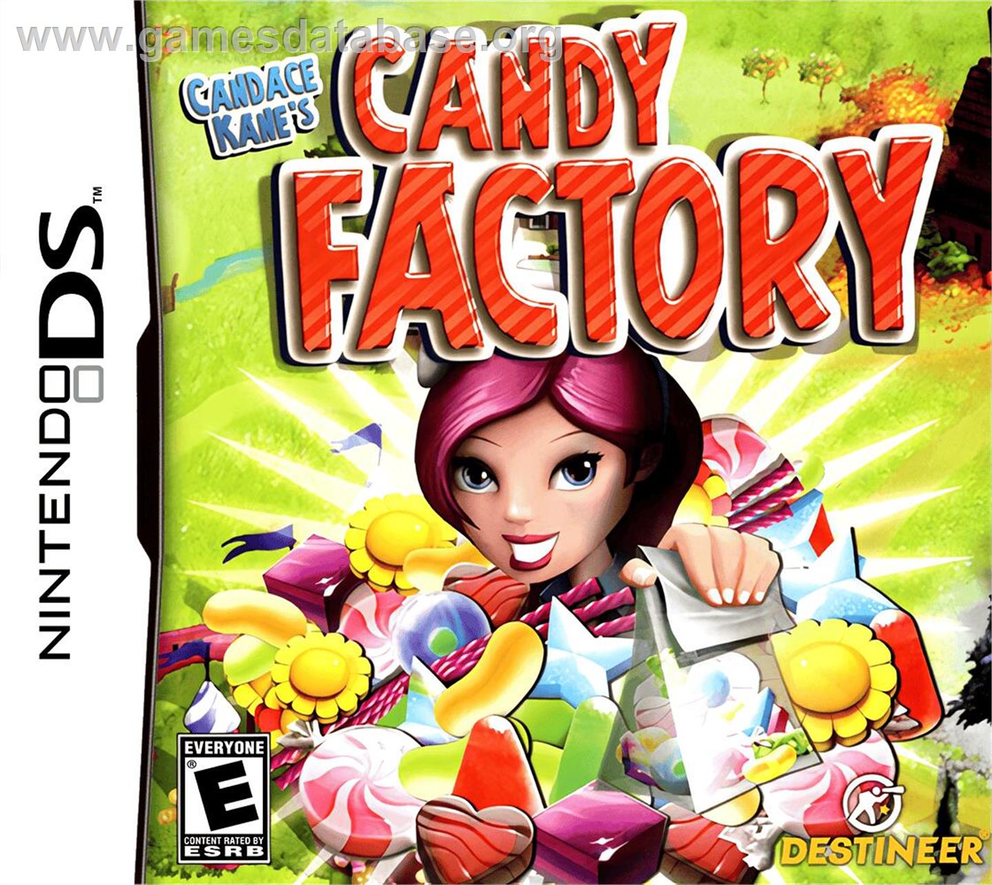 Candace Kane's Candy Factory - Nintendo DS - Artwork - Box