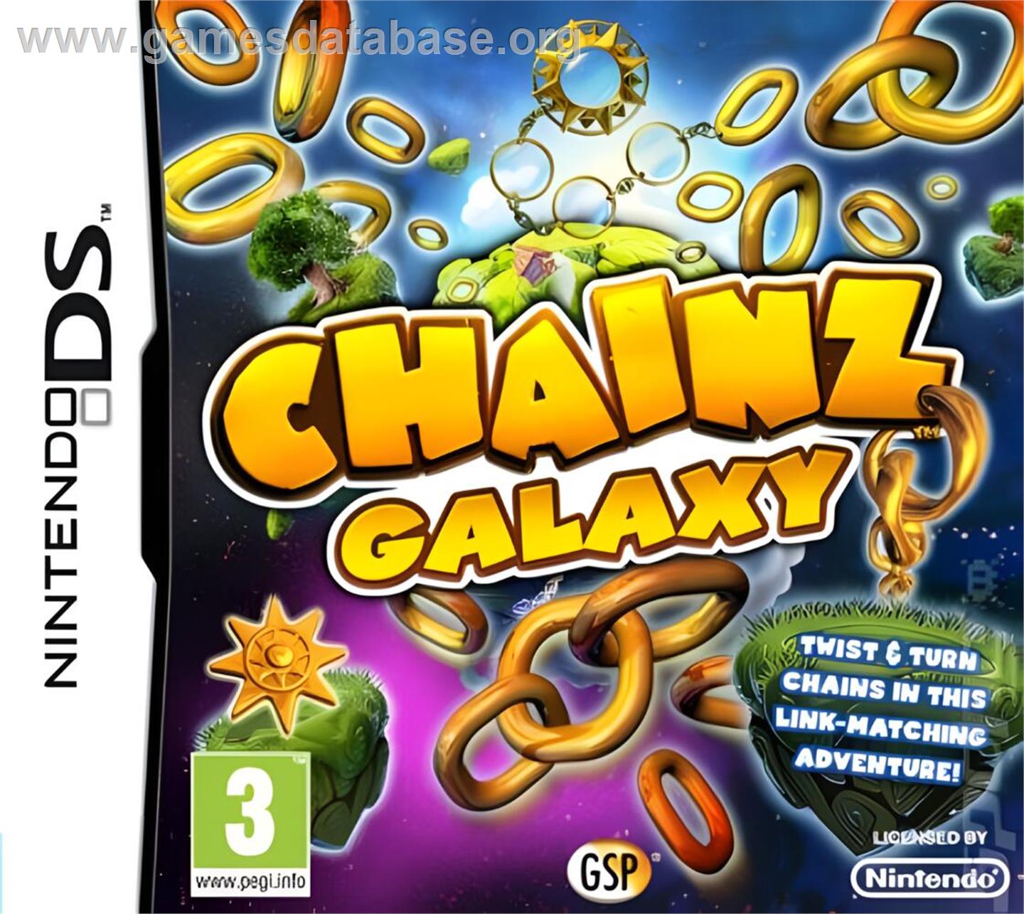 Chainz Galaxy - Nintendo DS - Artwork - Box