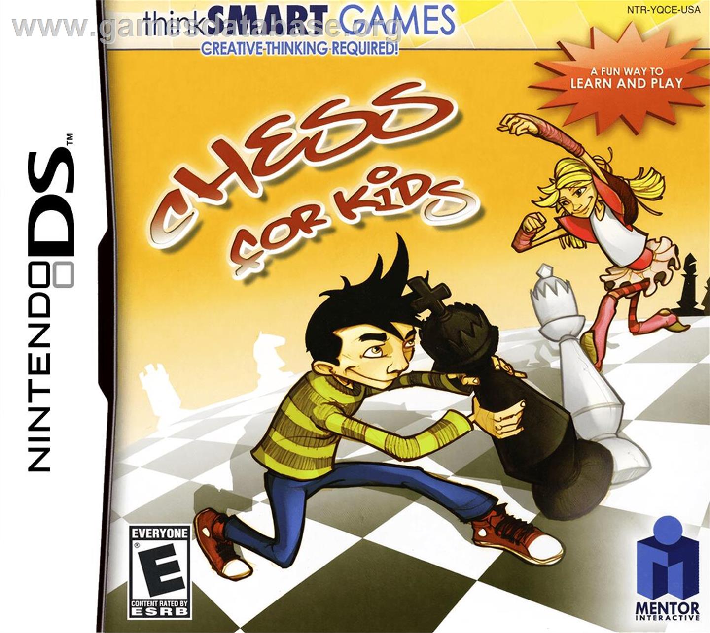 Chess For Kids - Nintendo DS - Artwork - Box