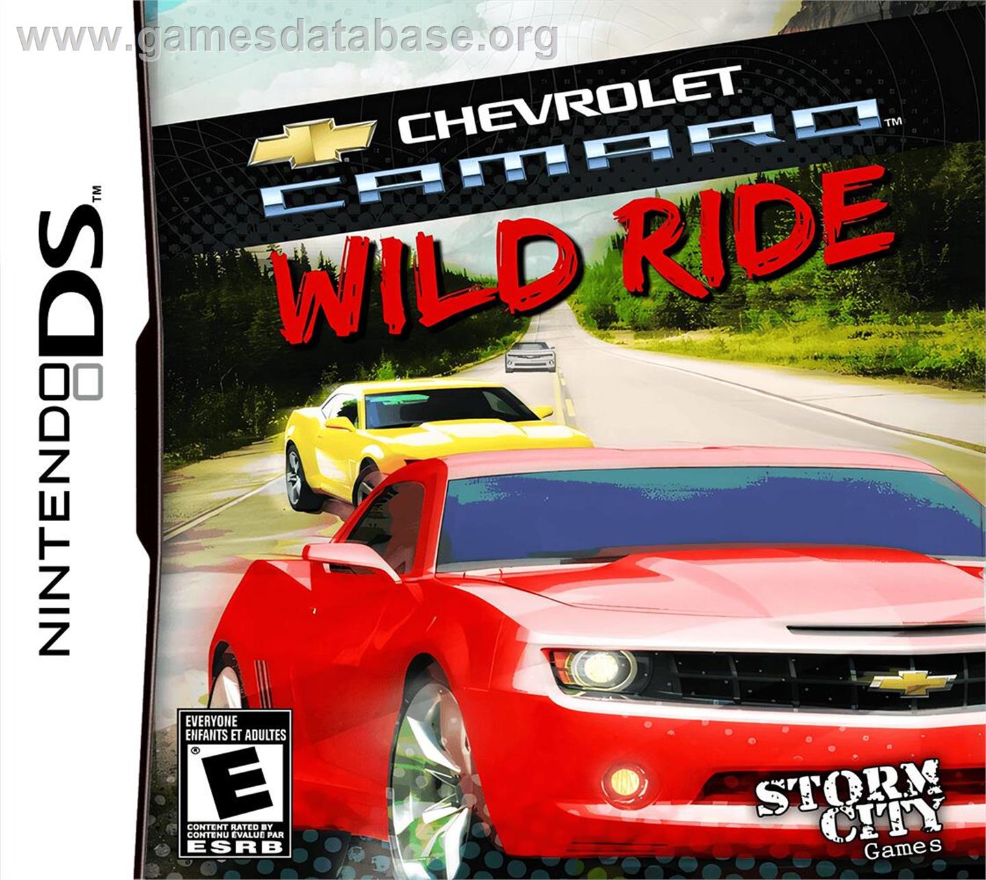 Chevrolet Camaro Wild Ride - Nintendo DS - Artwork - Box