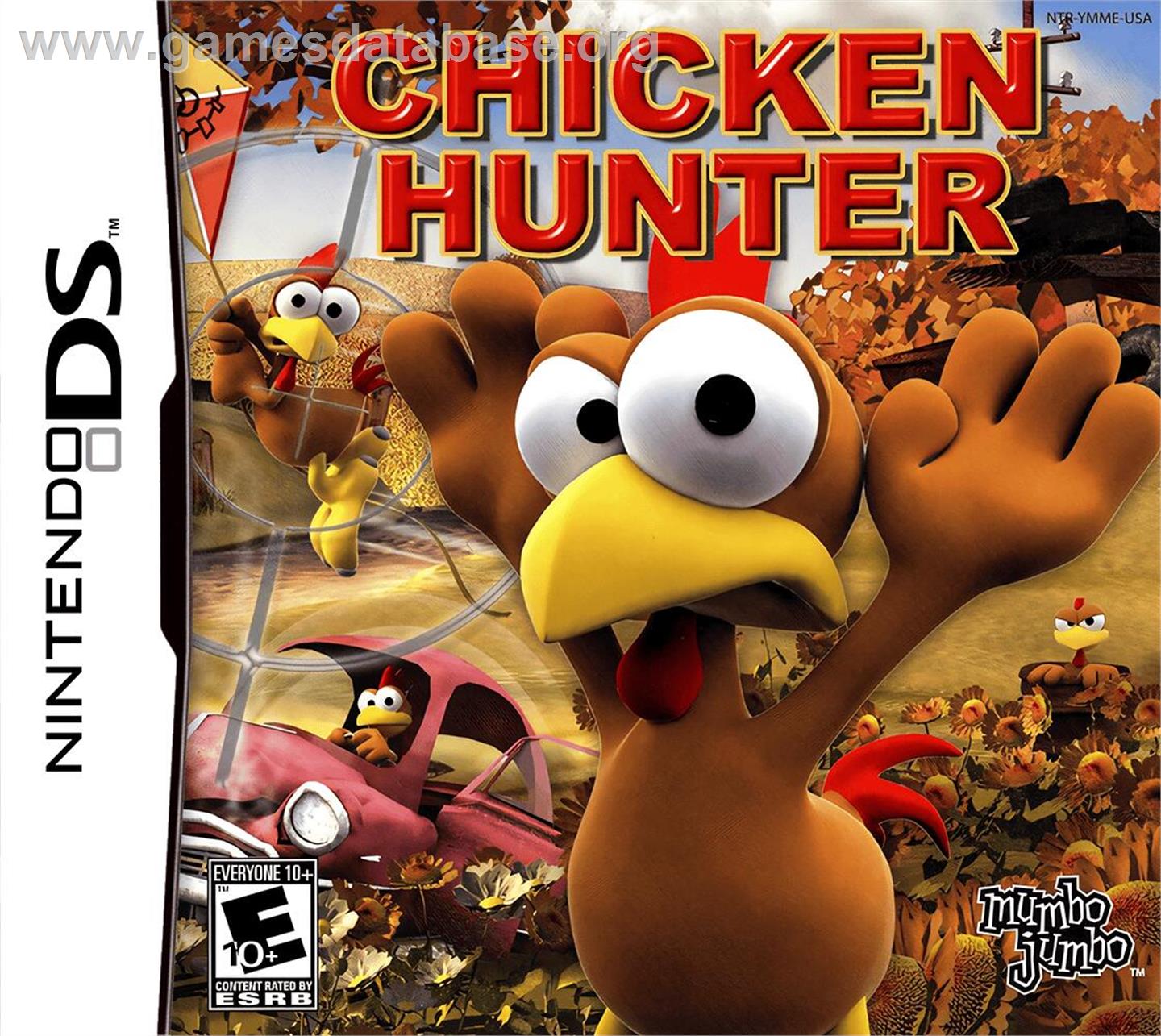 Chicken Hunter - Nintendo DS - Artwork - Box