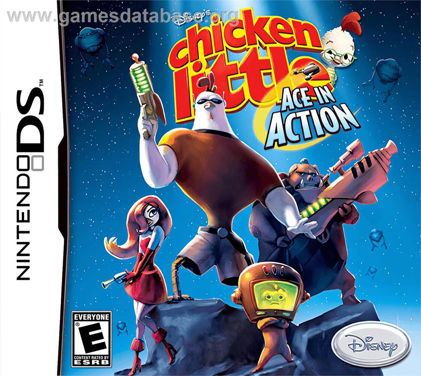 Chicken Little - Ace In Action - Nintendo DS - Artwork - Box