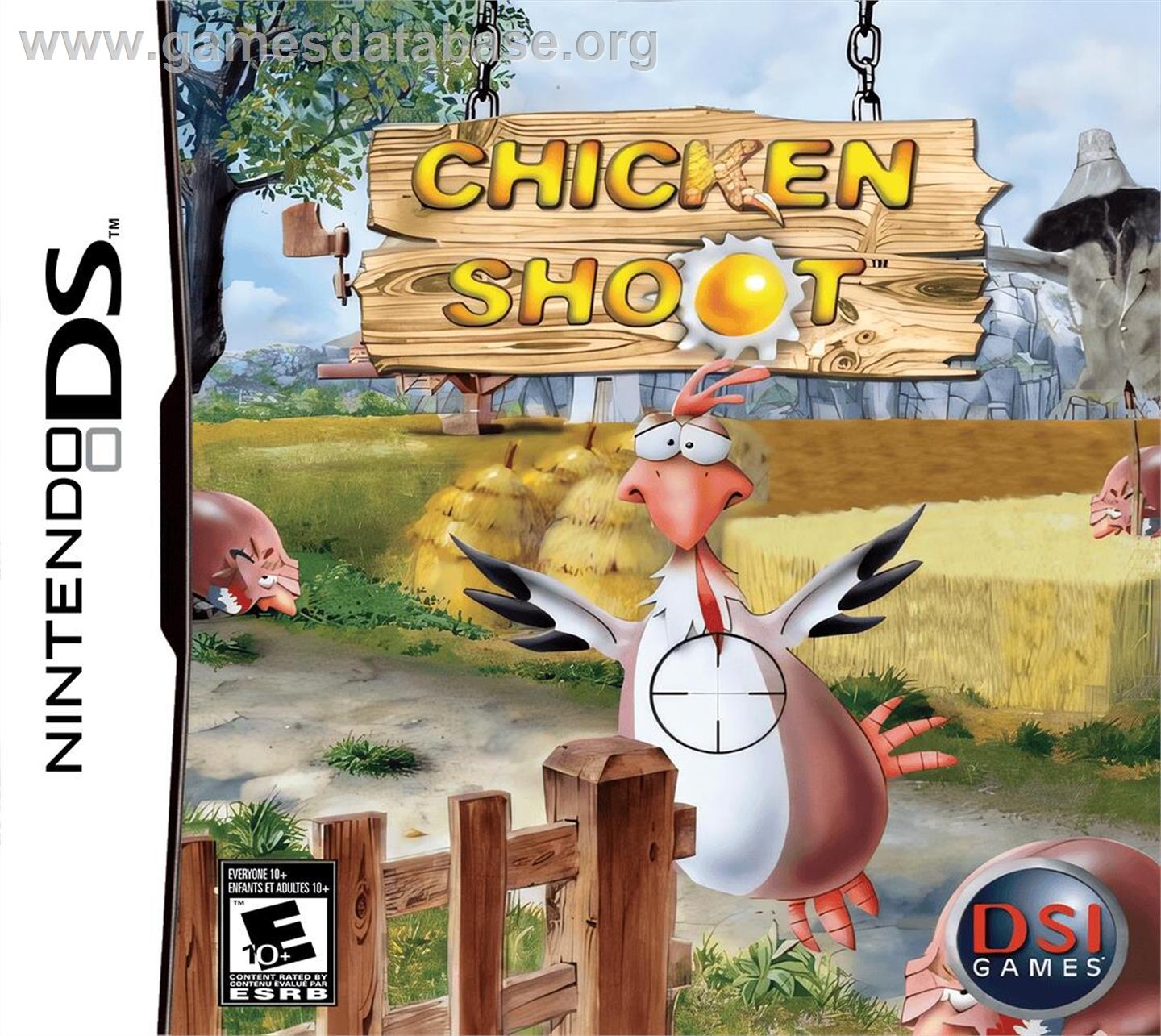 Chicken Shoot - Nintendo DS - Artwork - Box
