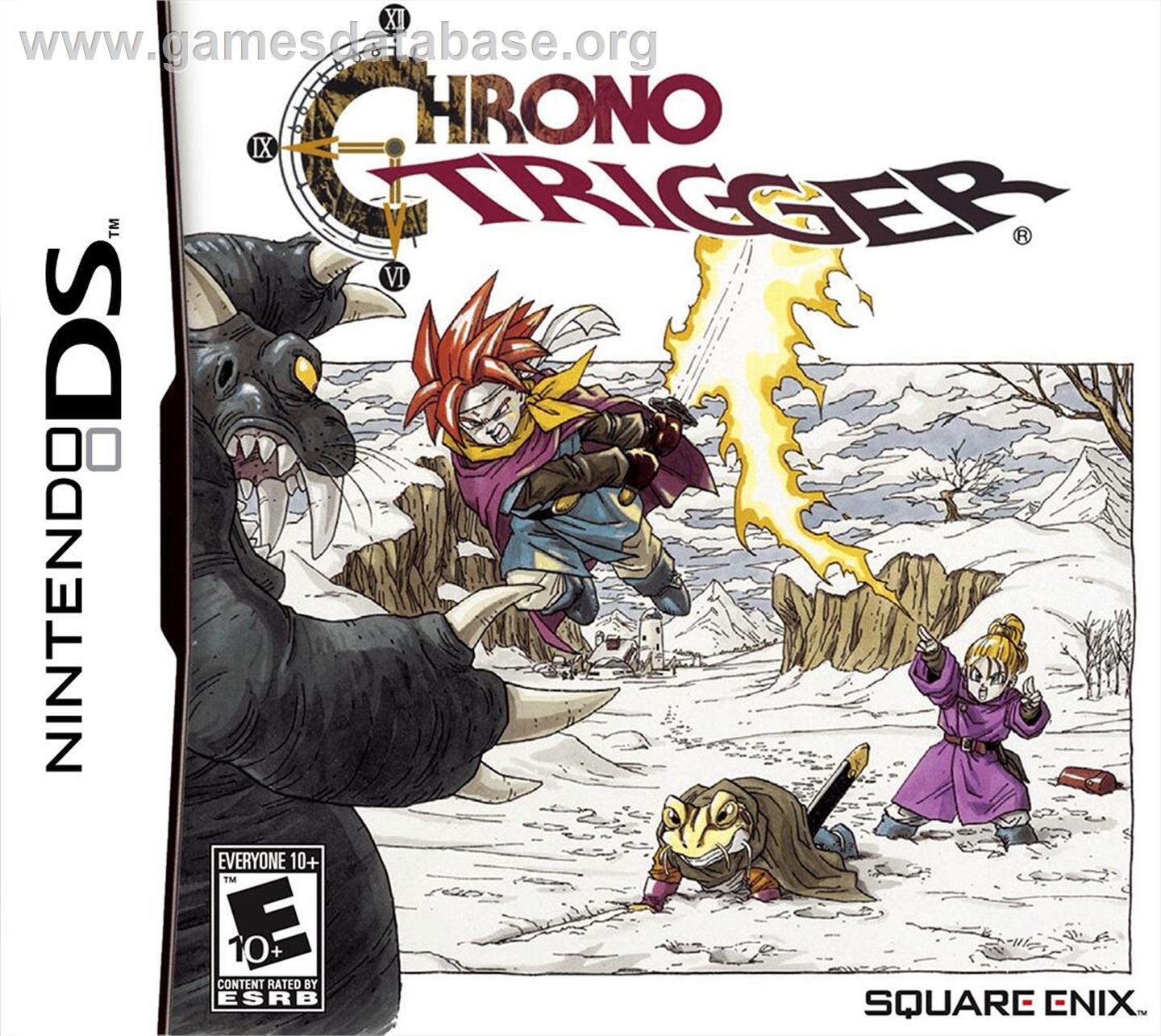 Chrono Trigger - Nintendo DS - Artwork - Box