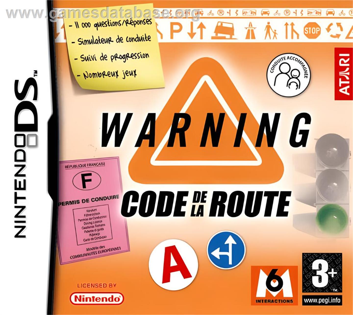 Code De La Route, Le - Nintendo DS - Artwork - Box