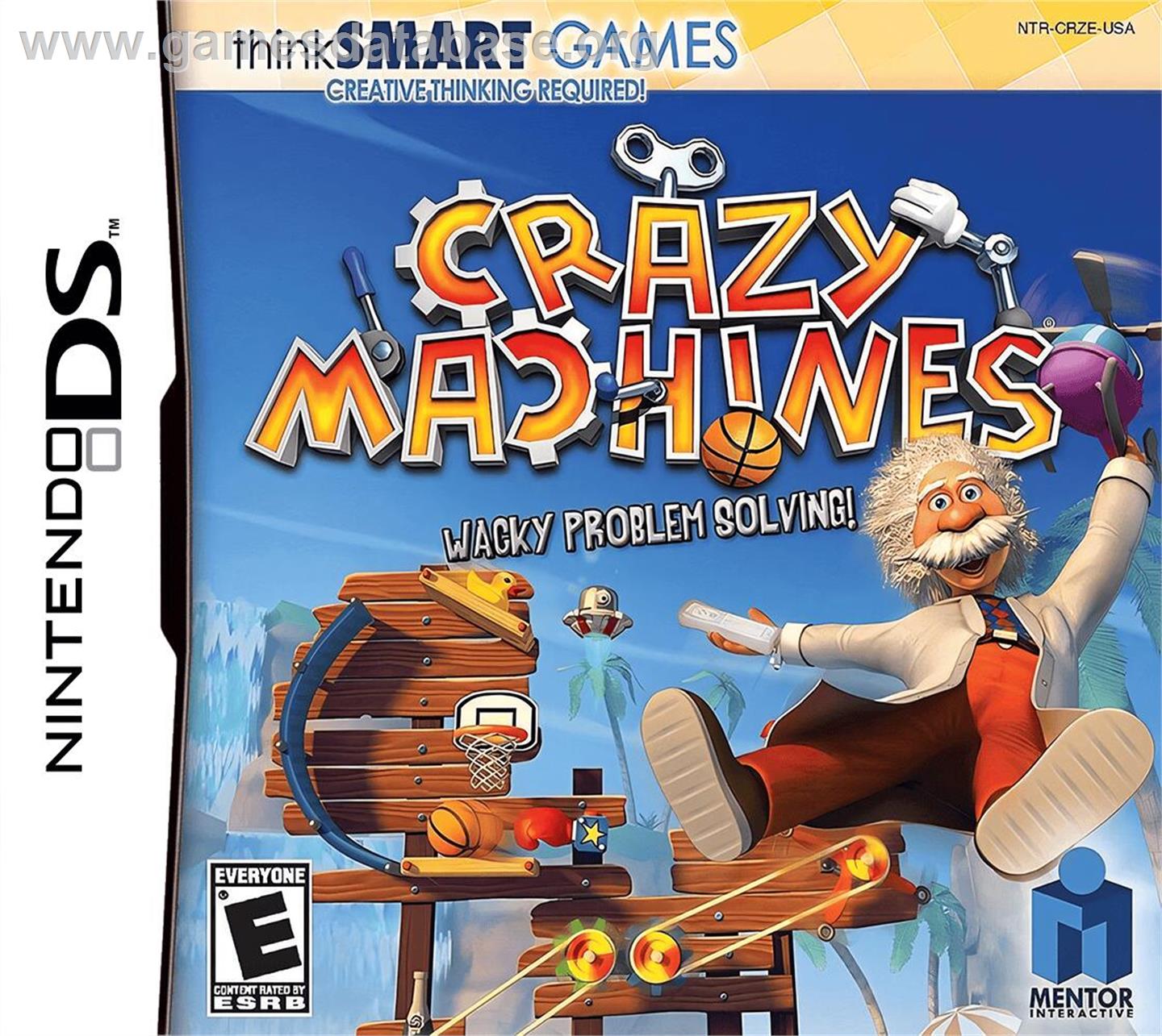Crazy Machines - Nintendo DS - Artwork - Box