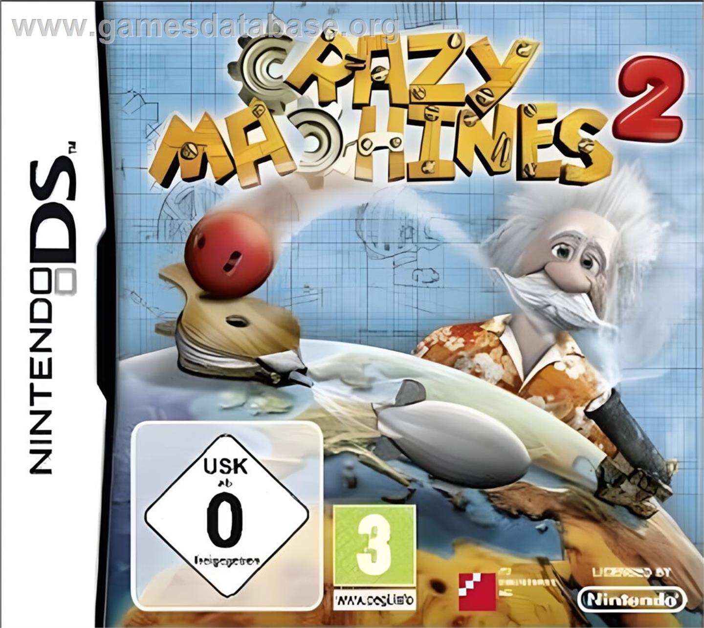 Crazy Machines 2 - Nintendo DS - Artwork - Box