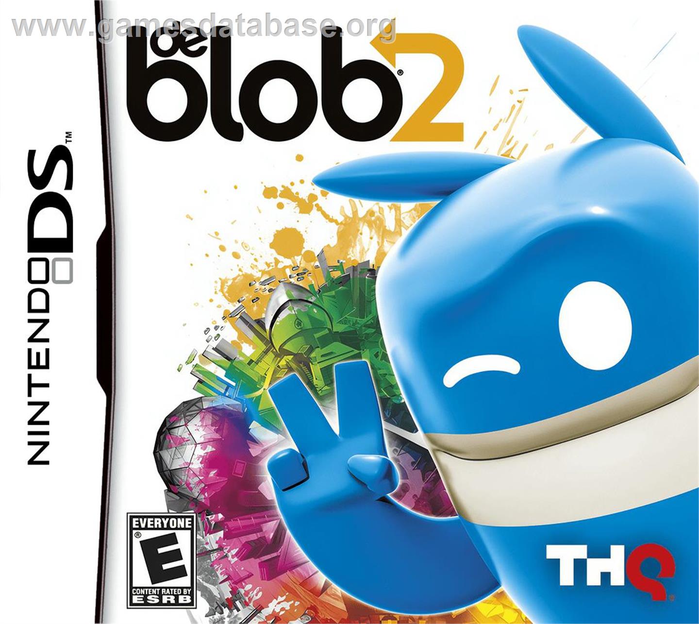 De Blob 2 - Nintendo DS - Artwork - Box