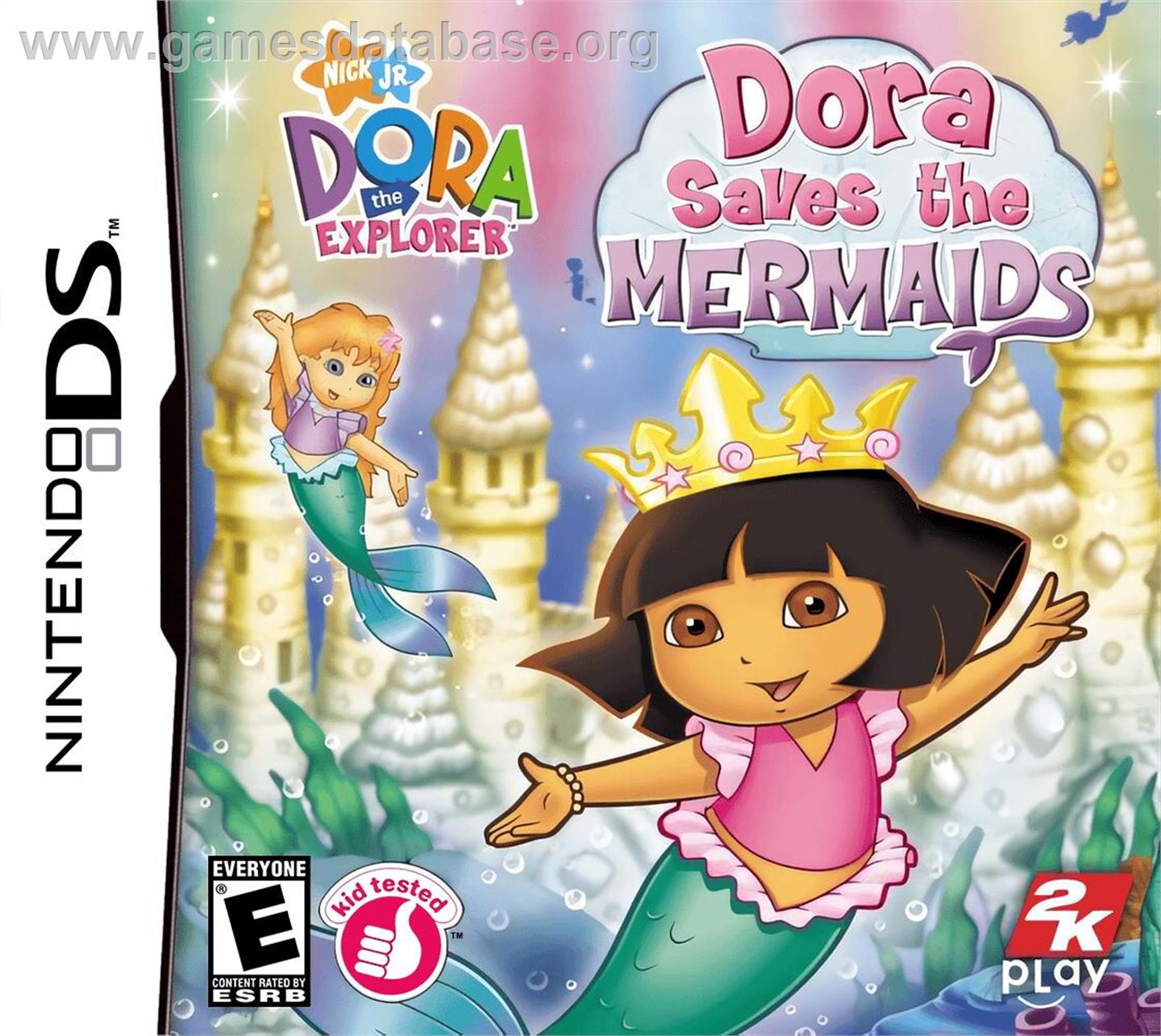 Dora Sauve Les Sirènes - Nintendo DS - Artwork - Box