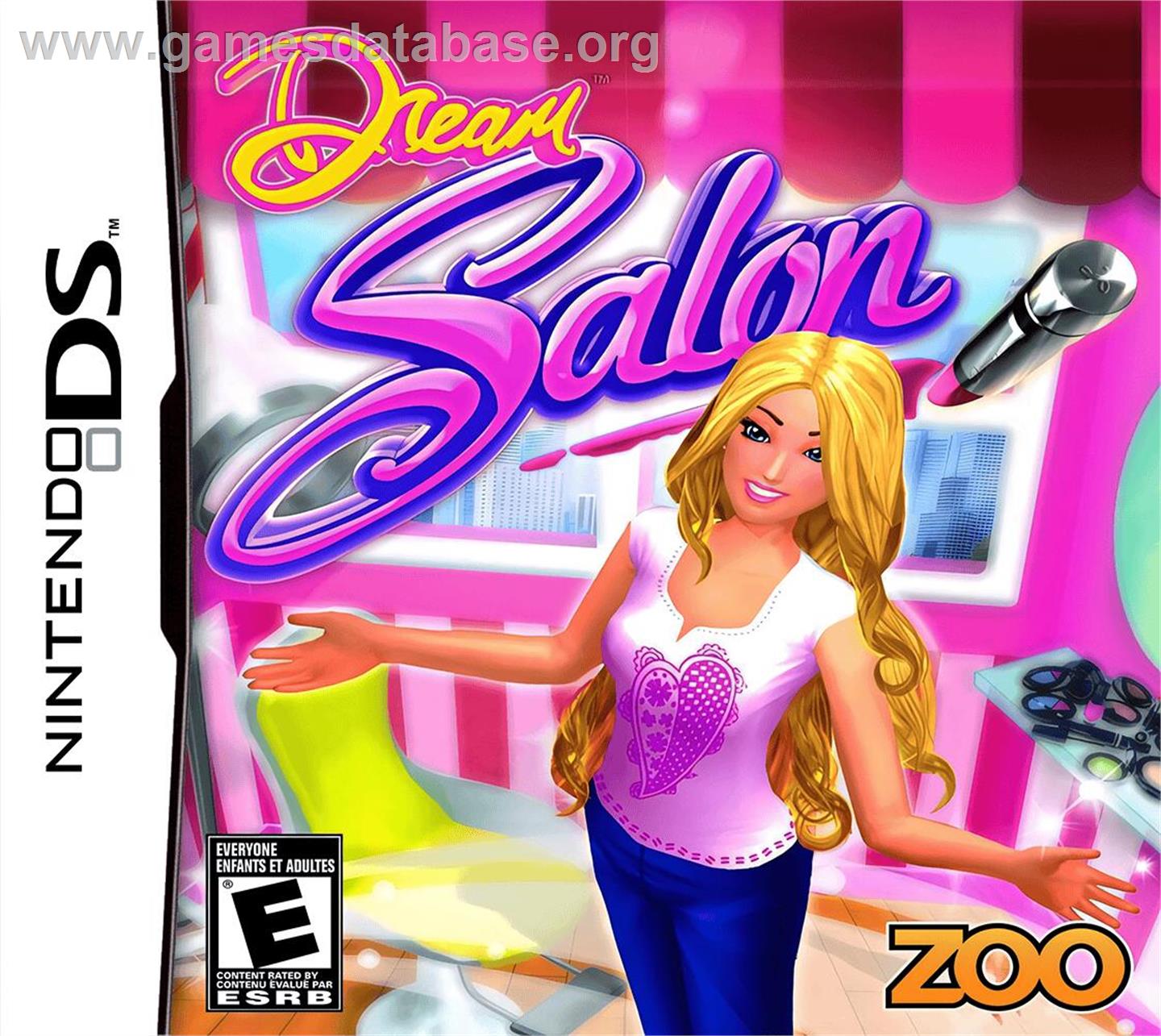 Dream Salon - Nintendo DS - Artwork - Box