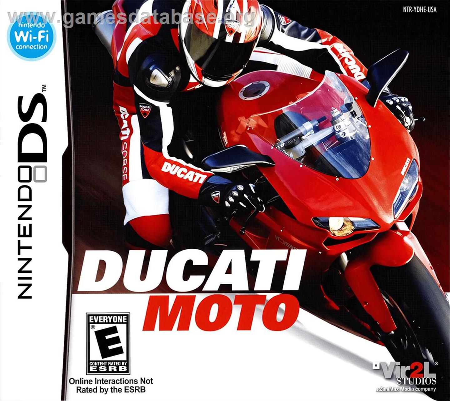 Ducati Moto - Nintendo DS - Artwork - Box