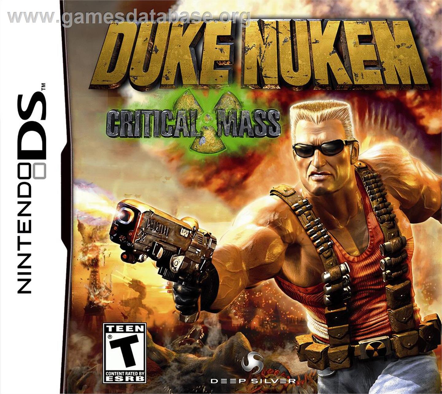 Duke Nukem - Critical Mass - Nintendo DS - Artwork - Box