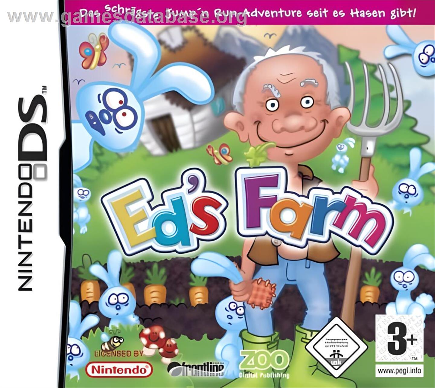 Ed's Farm - Nintendo DS - Artwork - Box