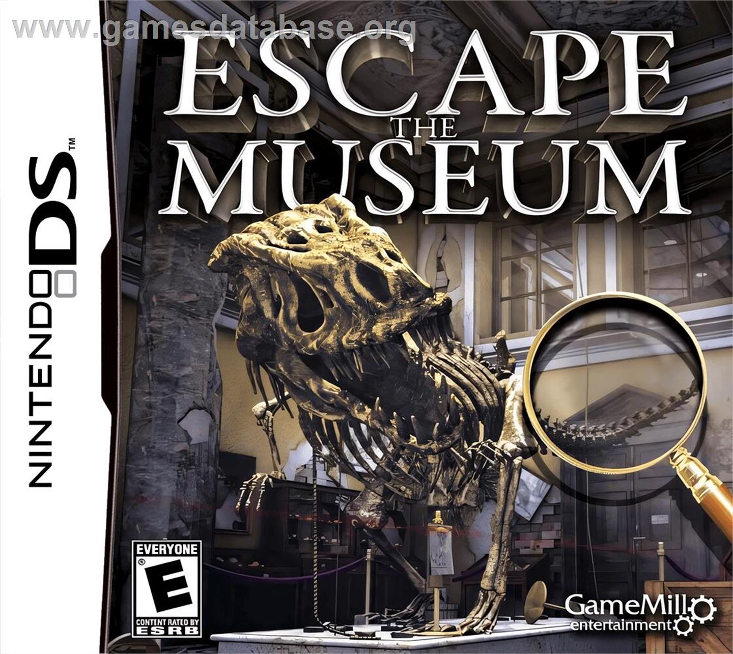 Escape The Museum - Nintendo DS - Artwork - Box