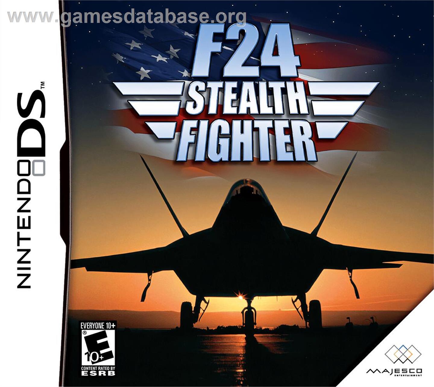 F24 Stealth Fighter - Nintendo DS - Artwork - Box