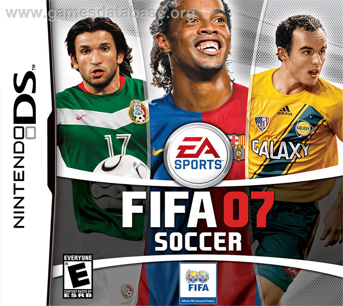 FIFA 07 - Nintendo DS - Artwork - Box