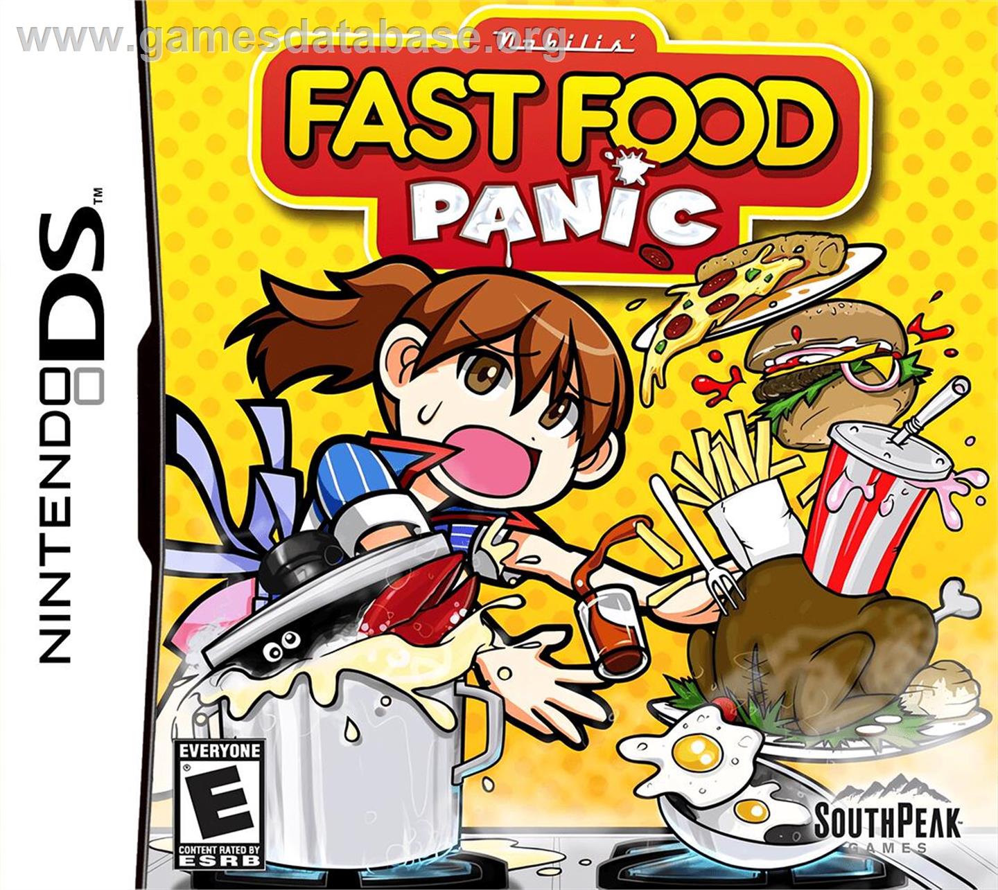 Fast Food Panic - Nintendo DS - Artwork - Box