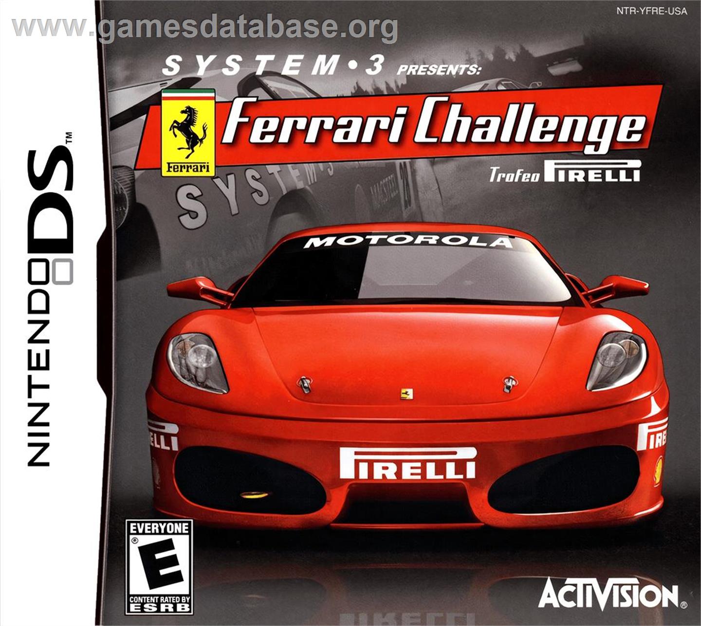 Ferrari Challenge - Trofeo Pirelli - Nintendo DS - Artwork - Box